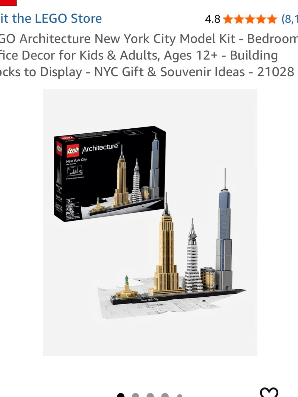 Lego Architecture New York City Skyline Set